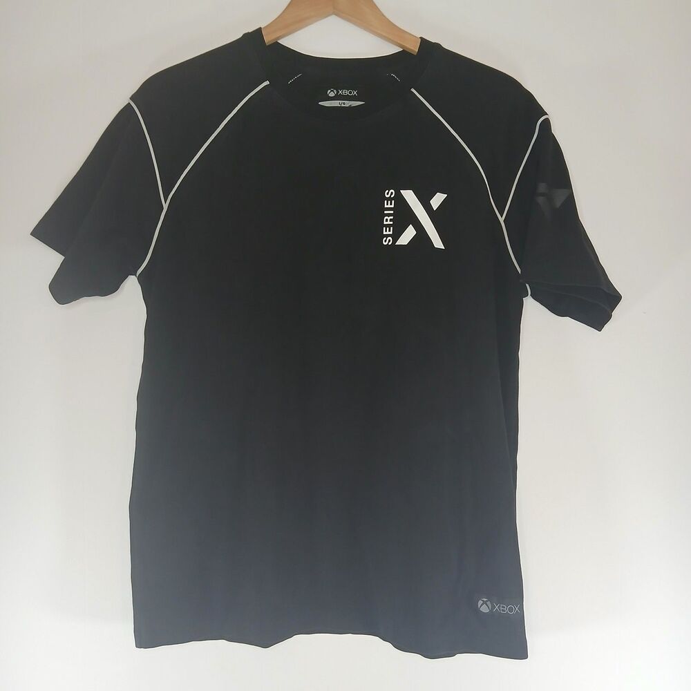 Meta Threads XBOX Series X Tee T shirt Size Large Black 2021 Gamers Collectors